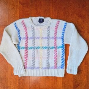 Vintage 80s/90s sweater hand knit excellent condition size Medium